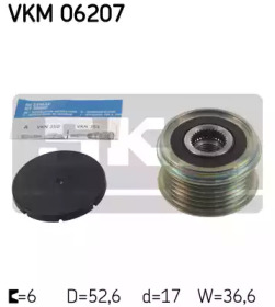 Механизм свободного хода SKF VKM 06207